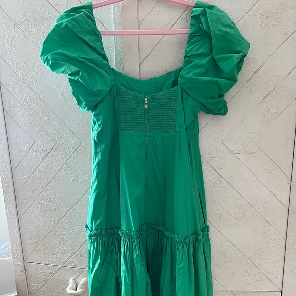 NWT Lilly Pulitzer Women's Short Sleeve Green MINI Dress SIZE 8 - Picture 4 of 6